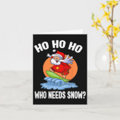 Carte Funny Christmas (Fleur jaune)
