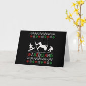 Carte Funny Christmas (Fleur jaune)