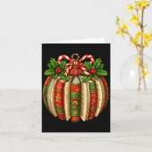 Carte Funny Christmas Book Ornament Winter Xmas Teacher (Fleur jaune)