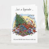 Carte Funny Christmas Card for Boomers & Gen Xers (Devant)