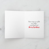 Carte Funny Christmas Card for Boomers & Gen Xers (Intérieur)