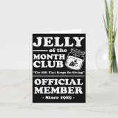 Carte Funny Christmas Jelly Of The Month Club Member Xma (Devant)