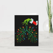 Carte Funny Christmas Lungs Lights Art – Rt Holiday (Devant)