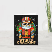 Carte Funny Christmas Nutcracker Men Kids Teen Boys What (Devant)