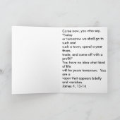 Carte Funny church sayings (Intérieur)