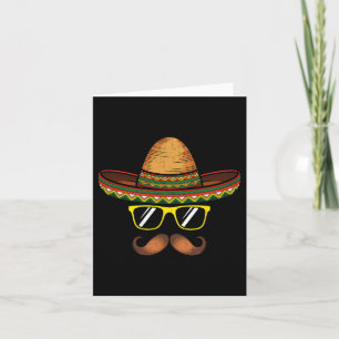 Carte Funny Cinco De Mayo Funny Sombrero Casquette Avec