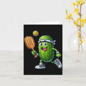Carte Funny Ckleball Player Paddleball Lover  (Fleur jaune)