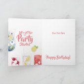 Carte Funny Cocktail Drinks Illustrations Birthday (Intérieur)