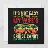 Carte Funny Cruise Candy Husband (Devant)