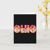 Carte Funny Cud Ohio Midwestern Party O-h-i-o In Valenti (Fleur jaune)