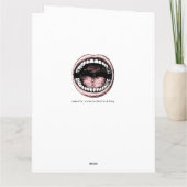 Carte Funny Dental School Graduation (Dos)