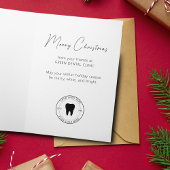 Carte Funny Dentist Dental Clinique Noël