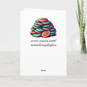 Carte Funny Disc Golf Humour Anniversaire (Dos)