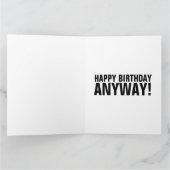 CARTE FUNNY DOG BIRTHDAY DOG GREETING CARDS (Intérieur)