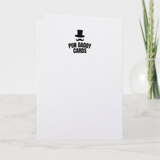 Carte Funny Dog Lover Season's Greetings Christmas (Dos)