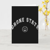 Carte Funny Drone State Flying Secret Drone New Jersey W (Fleur jaune)