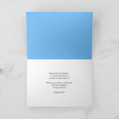 Carte Funny Easter Golf Ball Easter Egg Hunt Humor (Intérieur)