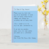 Carte Funny Excuse to Go Out With Friend Thinking of You (Fleur jaune)