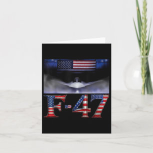 Carte Funny F47 Fighter Jet Trump Chemise F-47 Jet Fight