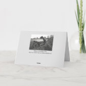 Carte FUNNY/FAKE accident/customizable text Card (Dos)