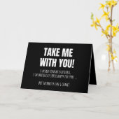 Carte Funny Farewell Mug For Coworker Leaving Goodbye Bo (Fleur jaune)