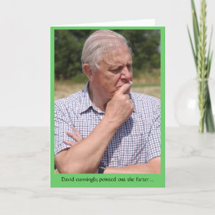 Carte Funny Farter Card