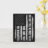 Carte Funny Father Day Design For Daddy Papa Men From Da (Fleur jaune)