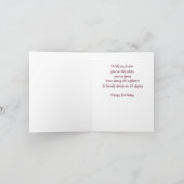 Carte Funny Feminine Anniversaire Humour Toutes les nuit (Intérieur)