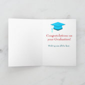 Carte Funny Fier Maman Graduation Félicitations (Intérieur)