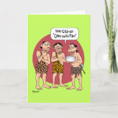 Carte Funny "Fire Cake" Birthday (Devant)