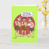 Carte Funny "Fire Cake" Birthday (Fleur jaune)