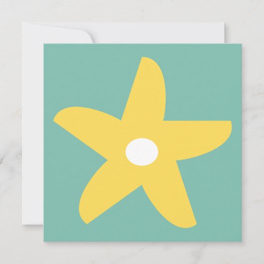 Carte Funny Flowef (Devant)