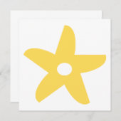 Carte Funny Flowef (Devant / Derrière)