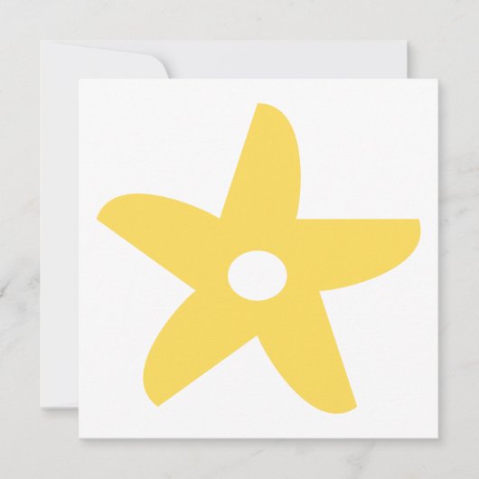 Carte Funny Flowef (Devant)