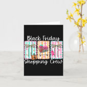 Carte Funny Friday Shopng Crew Christmas Black Shopng Fa (Fleur jaune)