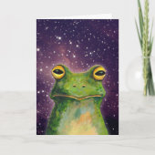 Carte Funny Frog Birthday (Devant)
