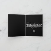 Carte Funny Frog Black Custom (Intérieur)