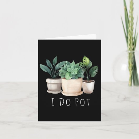 Carte Funny Gardening Designs I Do T Garden - Uni-adults (Devant)