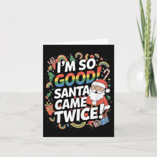 Carte Funny Gay Père Noël Lgbt Pun Pride Xma
