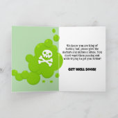 Carte Funny Get Well for Men Fart King Edition (Intérieur)