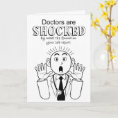 Carte Funny get well wish for beer lover (Fleur jaune)