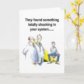 Carte funny get well wish hospital patient (Fleur jaune)