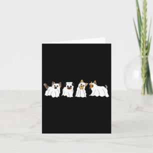 Carte Funny Ghost Yorkshire Terrier Yorkie Amoureux des 