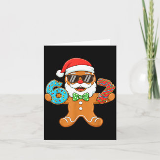 Carte Funny Gingerbread Six Seven 67 Christmas Ice Cream