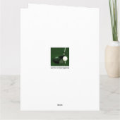 Carte Funny Golf Anniversaire (Dos)