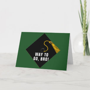 Carte Funny Graduation Brother