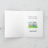 Carte Funny Graduation Card, Size: Standard (5" x 7") (Intérieur)
