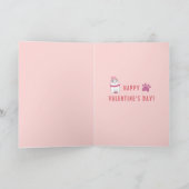 Carte Funny Grumpy Sarcastic Valentines Jour Chat Couple (Intérieur)