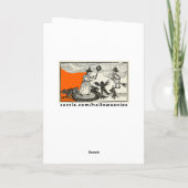 Carte Funny Halloween Card (Dos)