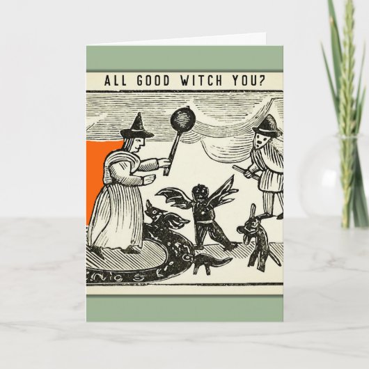 Carte Funny Halloween Card (Devant)